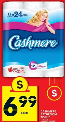 Food Basics Cashmere bathroom tissue offer