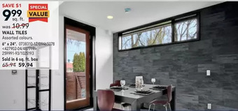 Lowe's Wall tiles offer
