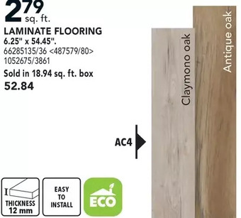 RONA Mono serra laminate flooring offer