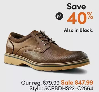 Mark's Shoes + boots offer