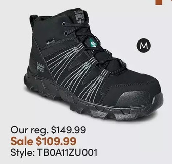 Mark's 'powertrain' safety shoes offer