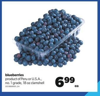 Real Canadian Superstore Blueberries, 18 oz clamshell offer