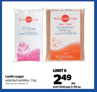Real Canadian Superstore Lantic sugar, 1 kg offer
