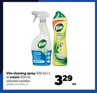 Real Canadian Superstore Vim cleaning spray 500 ml-1 l or cream 500 ml offer