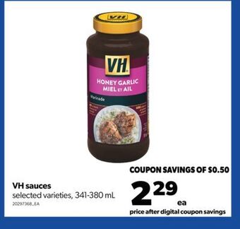 Real Canadian Superstore Vh sauces, 341-380 ml offer