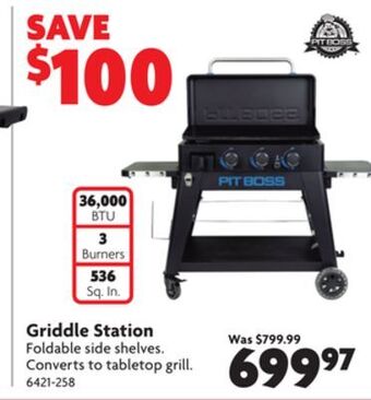 Home Hardware Griddle station offer