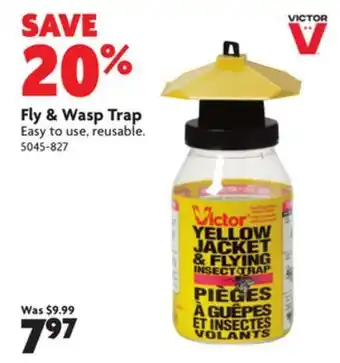 Home Hardware Fly & wasp trap offer