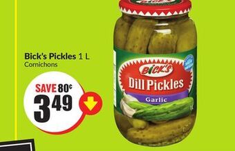 FreshCo Bick's pickles 1 l offer