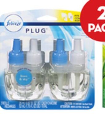 Giant Tiger Febreze plug refills offer