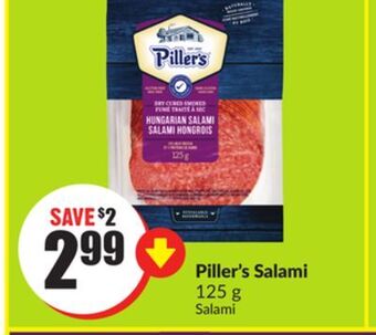 Chalo FreshCo Piller's salami 125 g offer