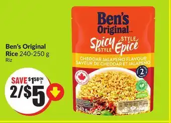 Chalo FreshCo Ben's original rice 240-250 g offer
