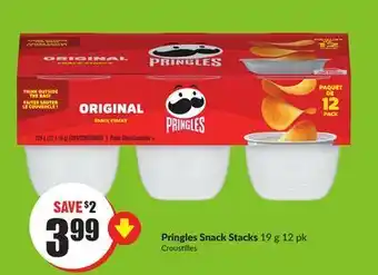 Chalo FreshCo Pringles snack stacks 19 g 12 pk offer