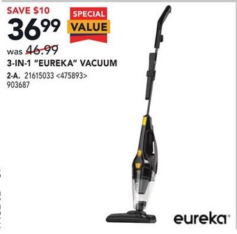 RONA Eureka 3-in-1 "eureka" vacuum offer