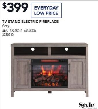 RONA Style selections tv stand electric fireplace 48" offer