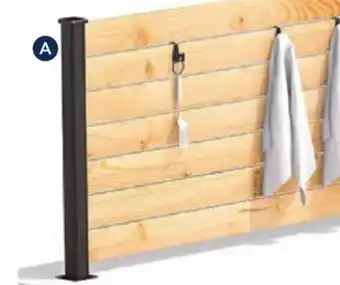 RONA Hoft "solutions" aluminum post kits end post 3" x 44" offer