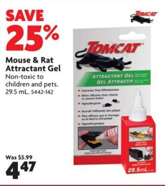 Home Hardware Mouse & rat attractant gel offer