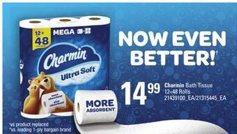 Loblaws Charmin bath tissue, 12=48 rolls offer