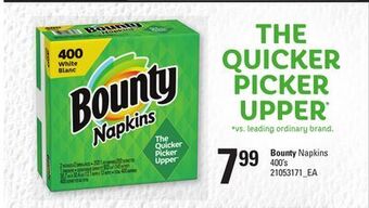 Loblaws Bounty napkins, 400's offer