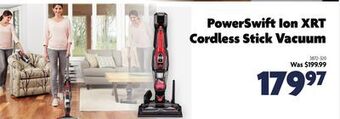Home Hardware Powerswift ion xrt cordless stick vacuum offer