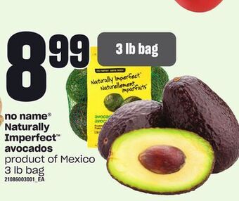 Zehrs Markets No name® naturally imperfect™ avocados, 3 lb bag offer
