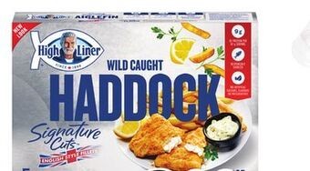 Sobeys High liner signature cuts or pan-sear breaded or battered premium fish offer