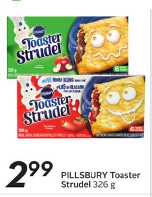 Sobeys Pillsbury toaster strudel offer
