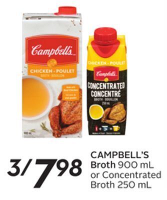 Sobeys Campbell's broth offer