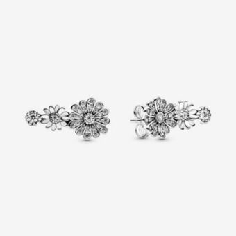 Pandora Clous d’oreille trio de marguerites scintillantes offer