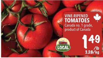 Farm Boy Vine-ripened tomatoes offer