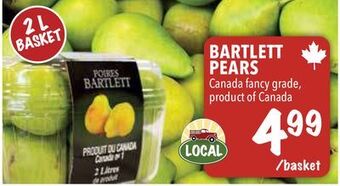 Farm Boy Bartlett pears offer