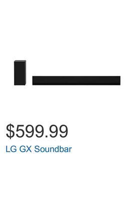 Costco Lg gx soundbar offer