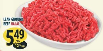 Marché Adonis Lean ground beef halal offer