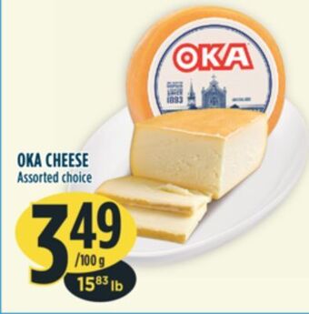 Marché Adonis Oka cheese offer