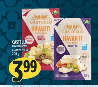 Marché Adonis Castello havarti cheese offer