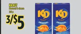 Marché Adonis Kraft macaroni & cheese offer