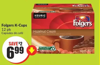 FreshCo Folgers k-cups offer