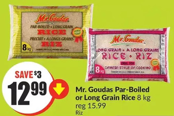 FreshCo Mr. goudas par-boiled or long grain rice offer
