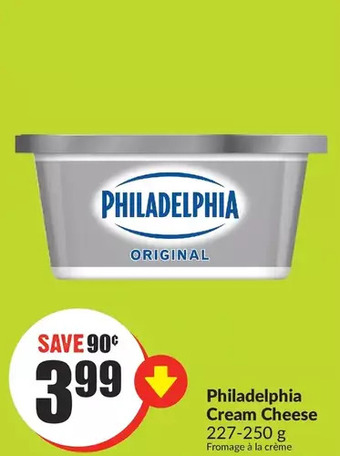 FreshCo Philadelphia cream cheese offer