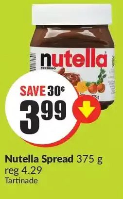 FreshCo Nutella spread offer