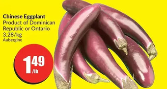 FreshCo Chinese eggplant offer