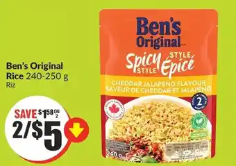 FreshCo Ben's original rice offer