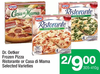 Highland Farms Dr. oetker frozen pizza ristorante or casa di mama offer