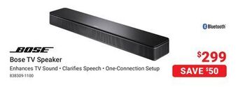 Visions Electronics Bose tv speaker offer