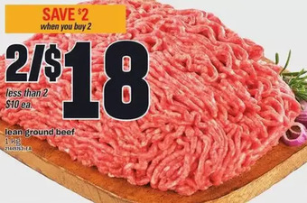 Loblaws Lean ground beef offer