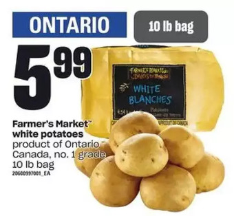 Loblaws Farmer's market white potatoes offer