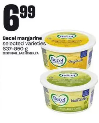 Loblaws Becel margarine offer
