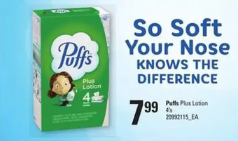 Loblaws Puffs plus lotion offer