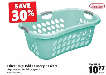 Home Hardware Ultra hiphold laundry baskets offer