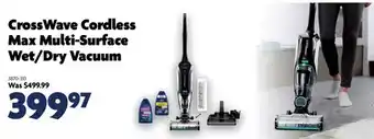 Home Hardware Crosswave cordless max multi-surface wet/dry vacuum offer