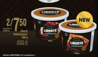 Independent Grocer Liberte mediterranee offer